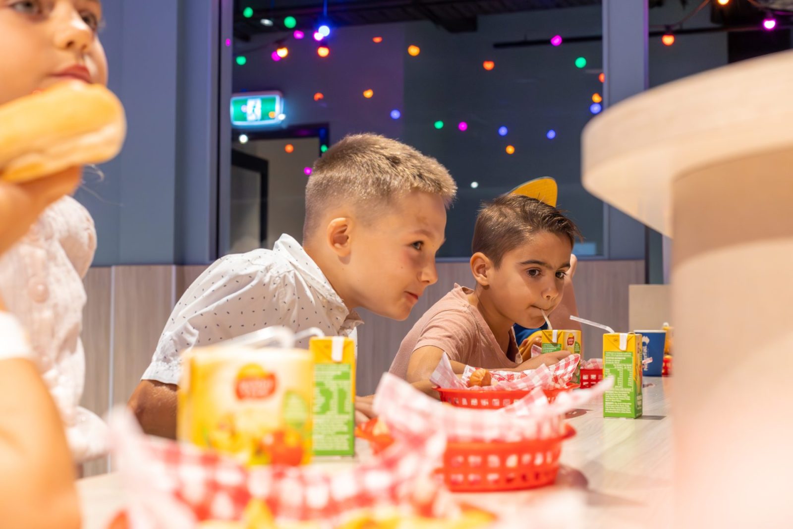 Meal time at Playland
